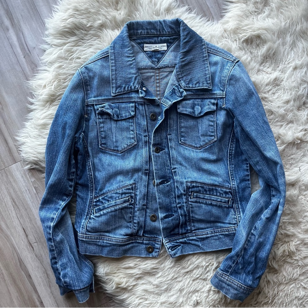 Tommy Jeans, Jean Jacket - Size Large